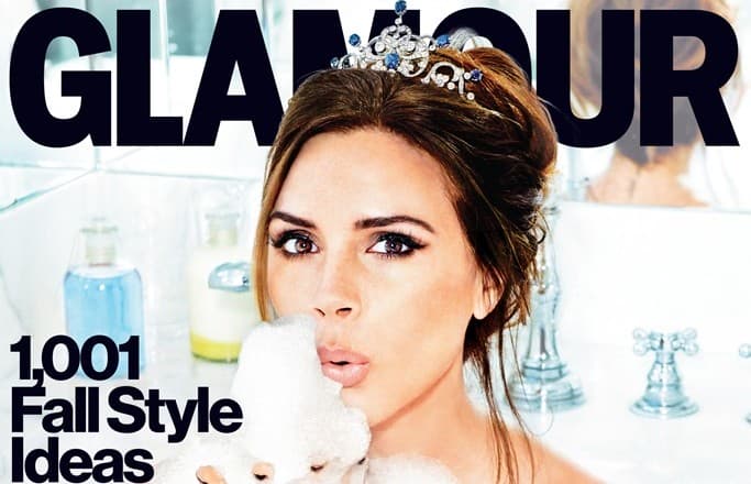 Victoria Beckham Glamour magazine