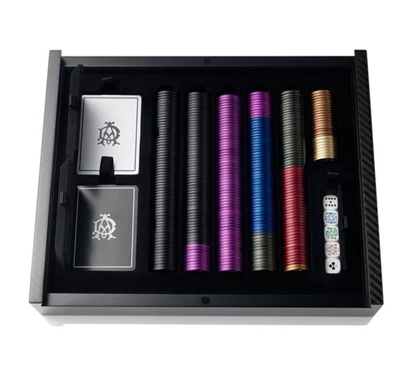 Alfred Dunhill Carbon Fiber Poker Set