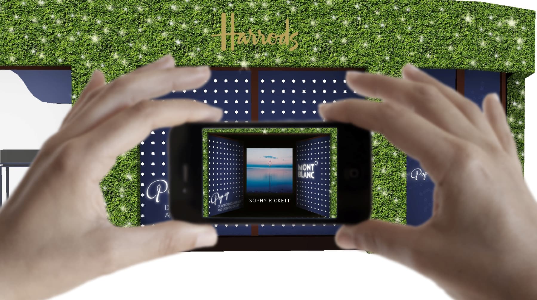 Montblanc windows Harrods