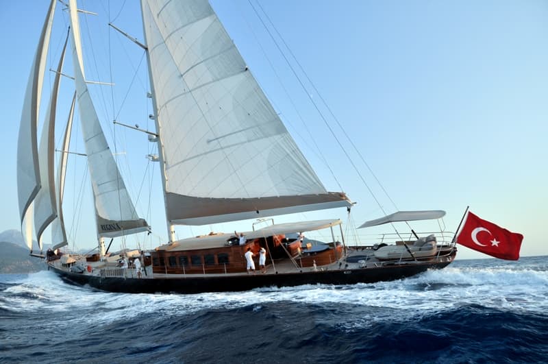 Sailing yacht REGINA