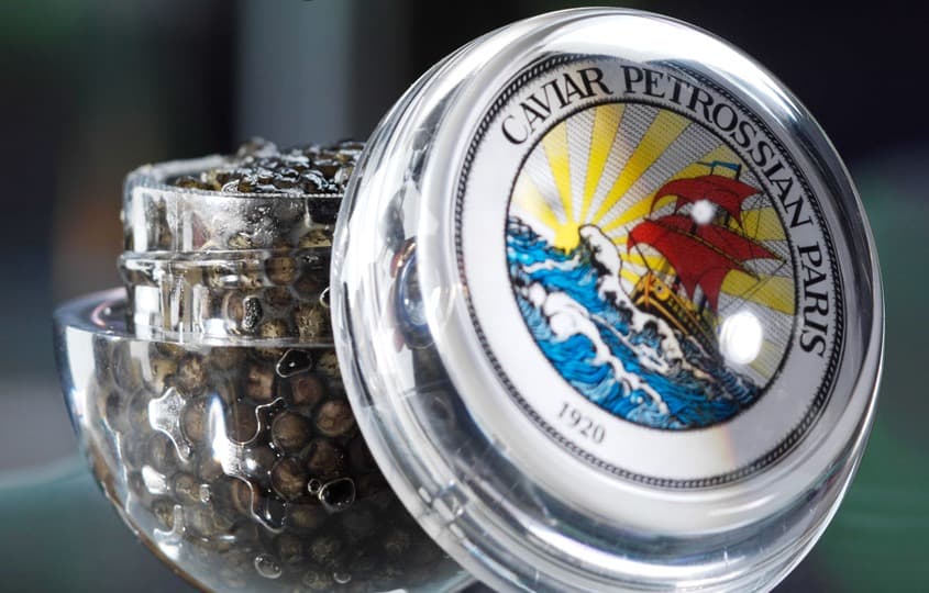 egg of Caviar Alverta Royal Eggxiting by Petrossian
