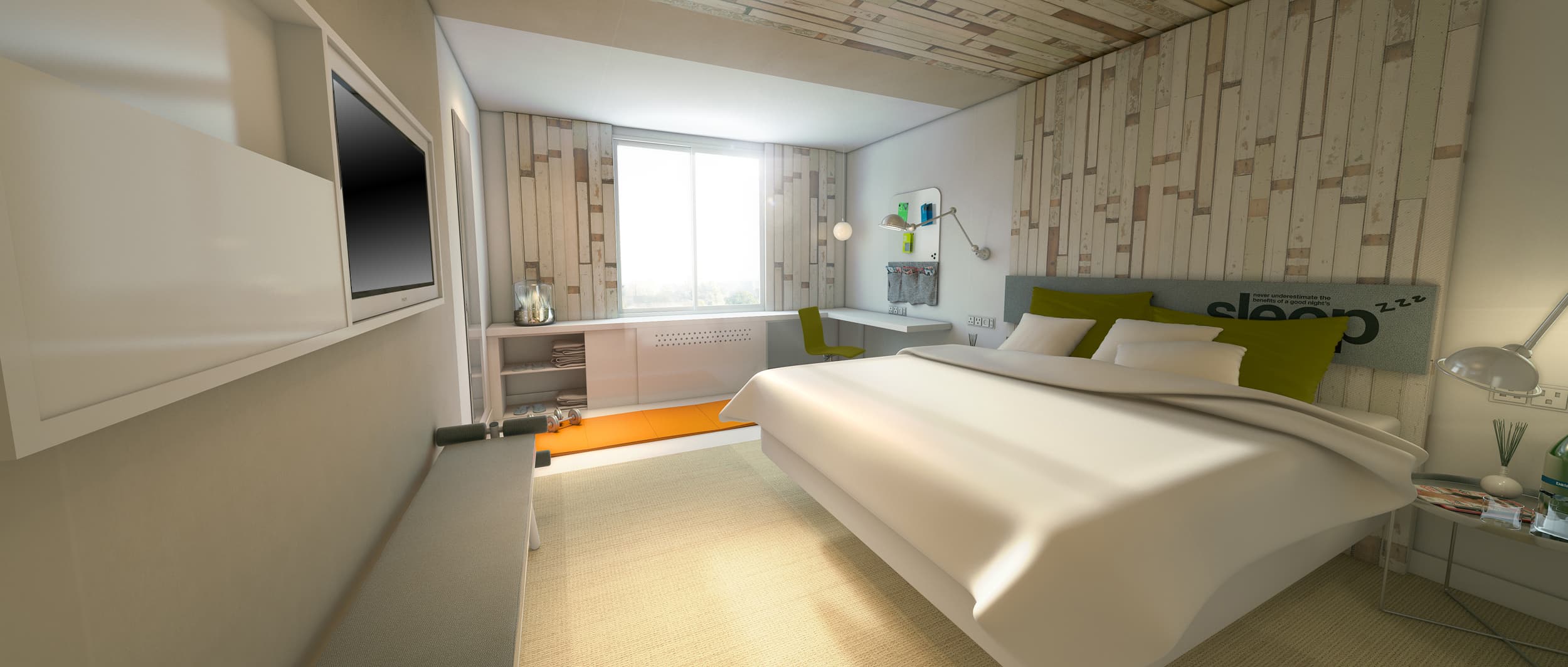 EVEN Hotels bedroom