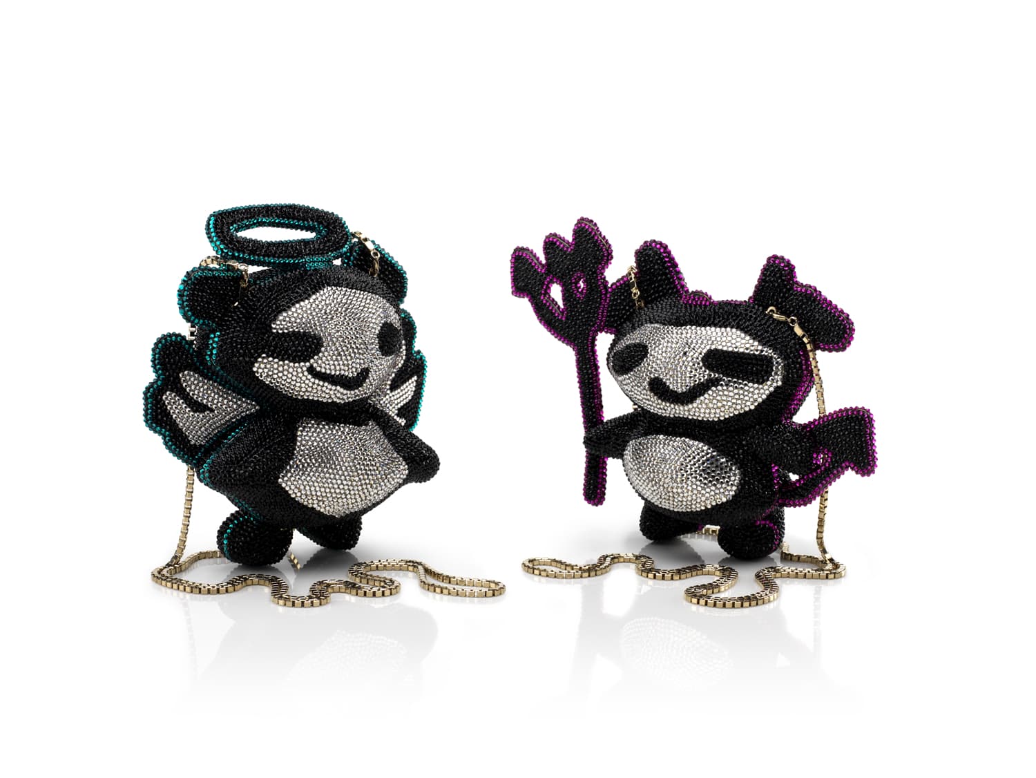 Jimmy Choo Panda Clutch