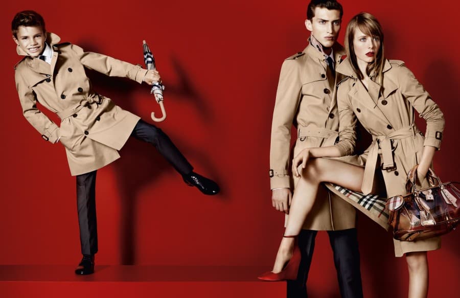 Romeo Beckham Burberry
