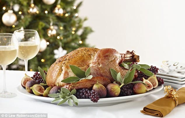 fancy turkey dinner