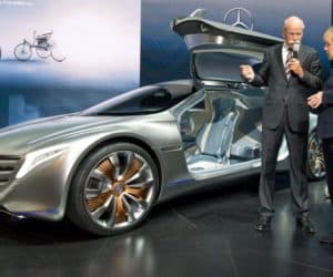 Angela Merkel and Dieter Zetsche