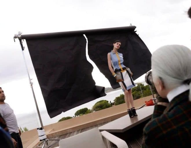 Behind the scenes Fendi Spring 2013
