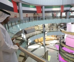 Largest shopping center Dubai Mall