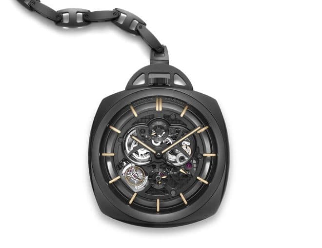 Panerai Pocket Watch Tourbillon GMT Ceramica