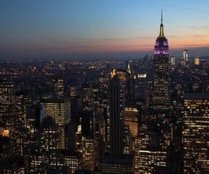 new york city skyline 2012
