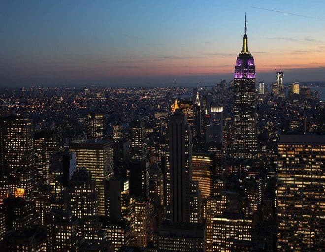 new york city skyline 2012