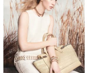 Raquel Zimmermann Salvatore Ferragamo Spring 2013
