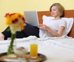 Female Hotel Guest