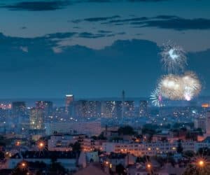 eiffel tower firework