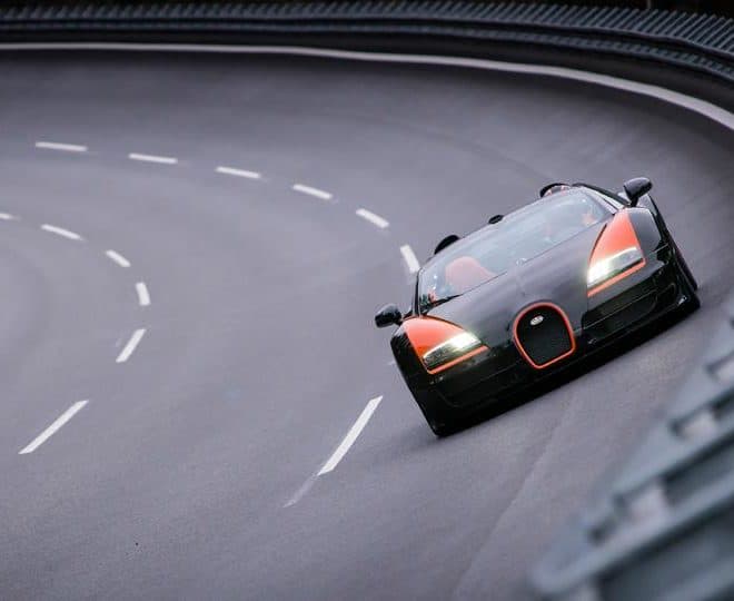 Bugatti Veyron speed record