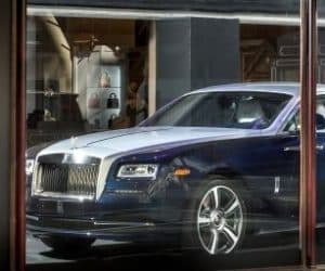 Rolls Royce Wraith Harrods