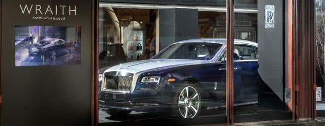 Rolls Royce Wraith Harrods
