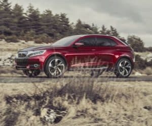 citroen DS Wild Rubis
