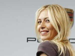 sharapova porsche