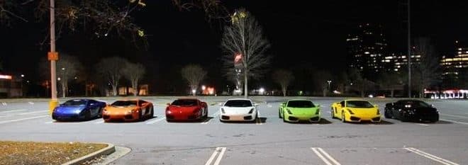 Lamborghini gathering
