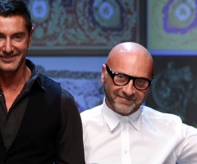 stefano gabbana and domenico dolce