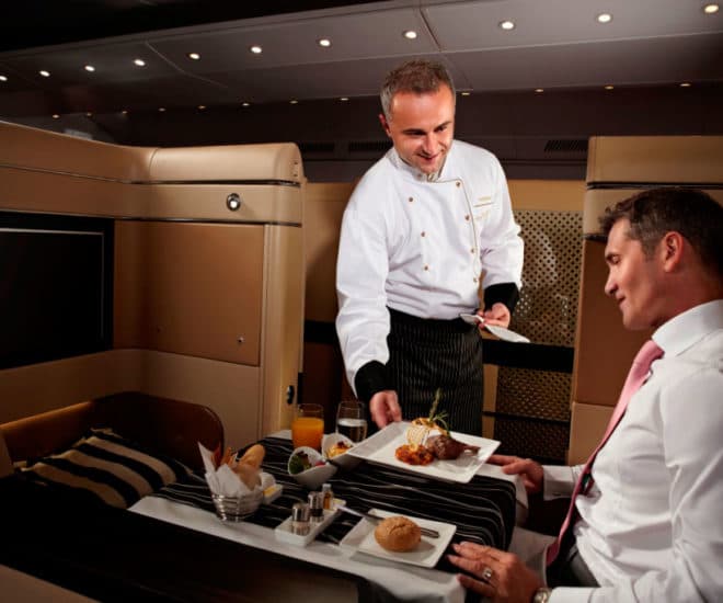 Etihad Airway First Class Chef