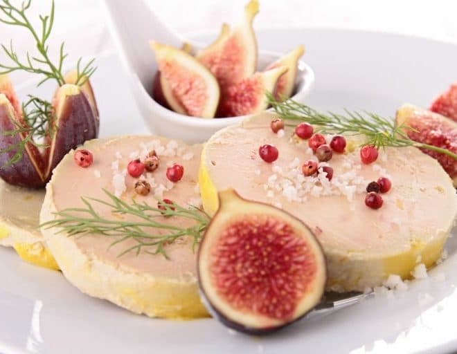foie gras and figs