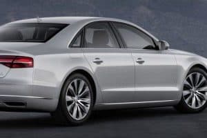 2014 Audi A8 Facelift Rear
