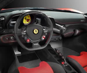 Ferrari 458 Speciale interior