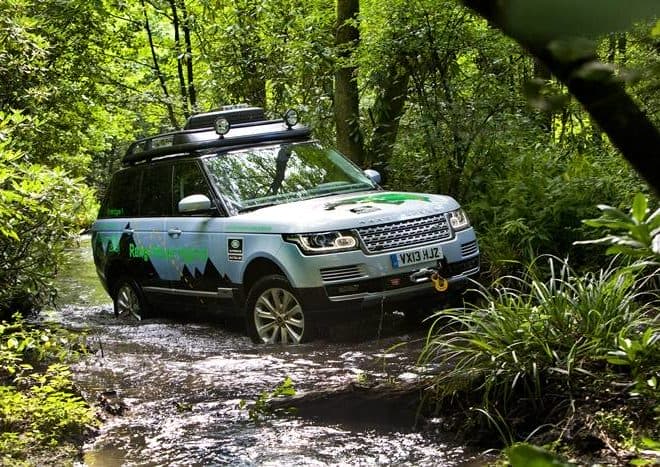 Range rover hybrid Silk Road
