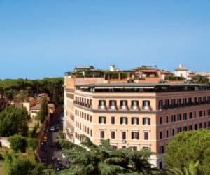 Hotel Eden Rome exterior