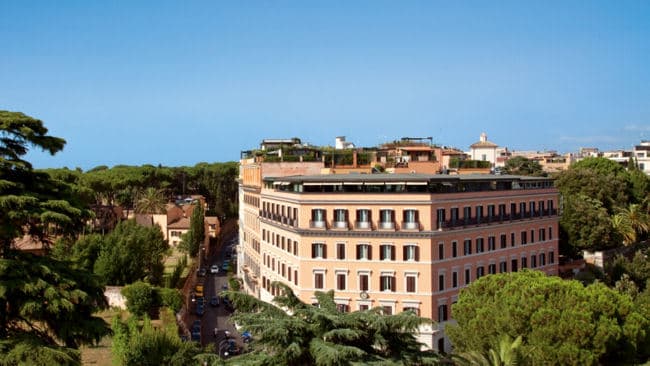 Hotel Eden Rome exterior
