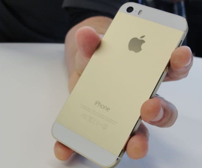 gold colour iPhone
