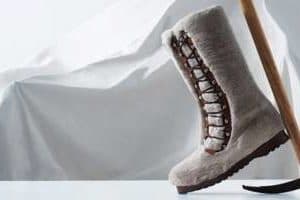Bally fur boot