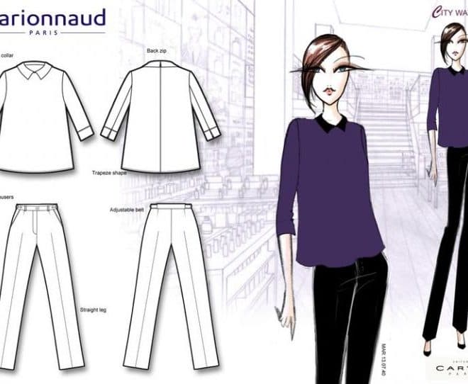 Carven uniform Marionnaud