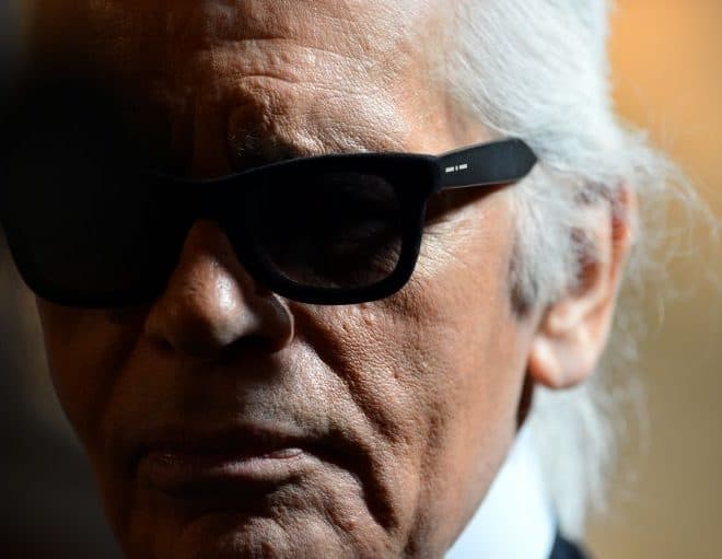 Designer Karl Lagerfeld