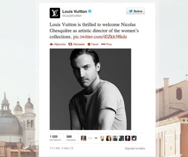 Louis Vuitton Twitter