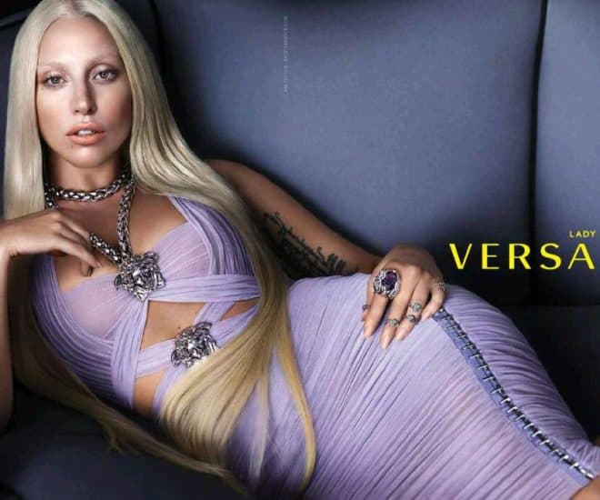 Lady Gaga for Versace