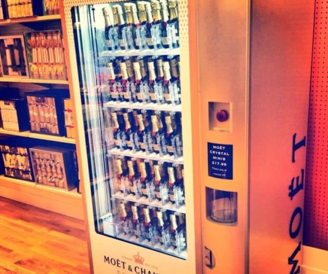 moet vending machine