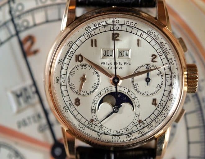 pink gold Patek Philippe watch