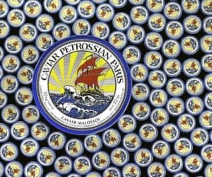 10kg can Petrossian caviar