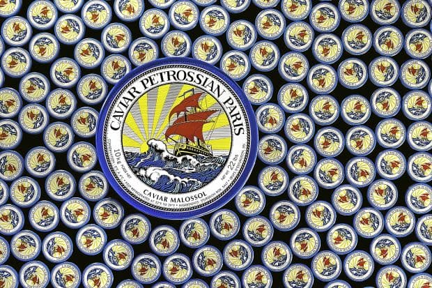 10kg can Petrossian caviar