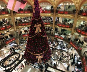 Galerie Lafayette Paris Christmas