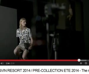 Lanvin Resort 2014 campaign video