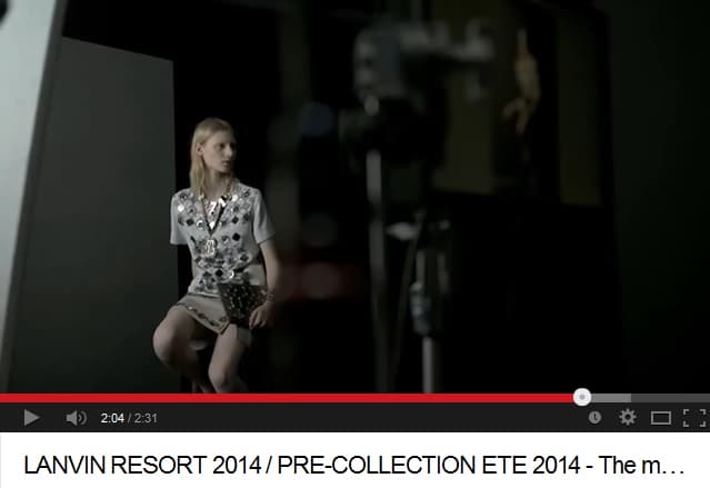 Lanvin Resort 2014 campaign video