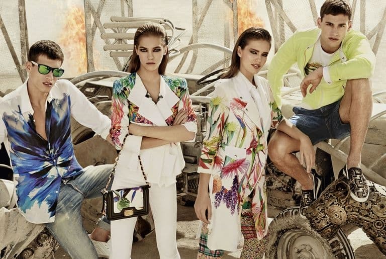 Just Cavalli Spring 2014 campaign