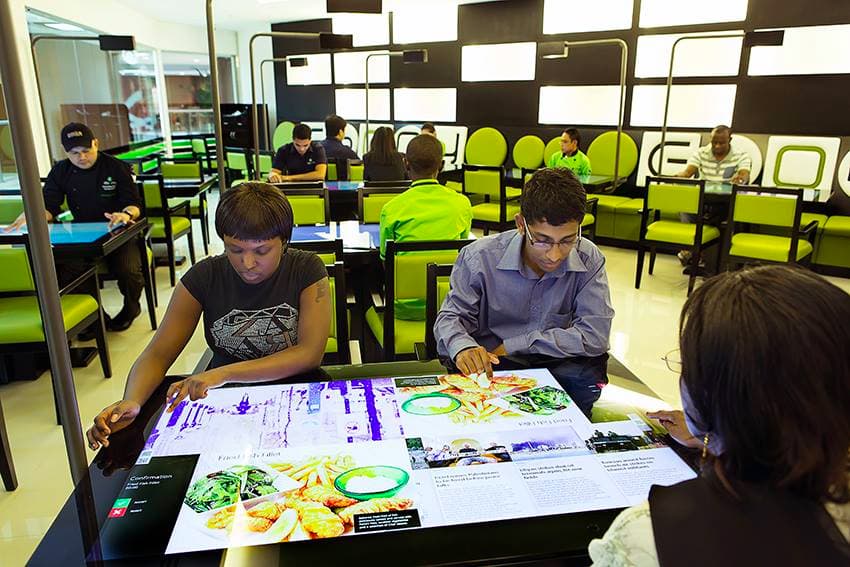 Ebony Interactive Restaurant tablets