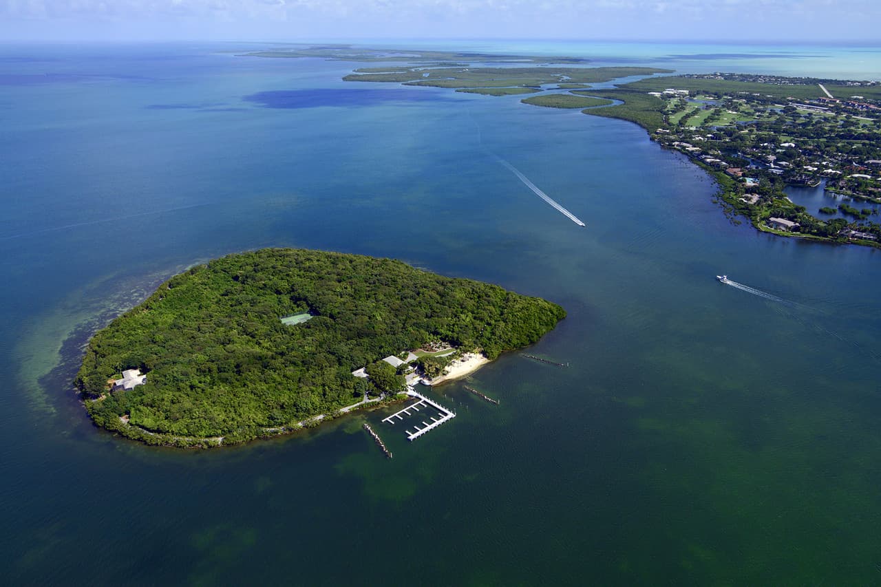 Pumpkin Key private island Florida Keys