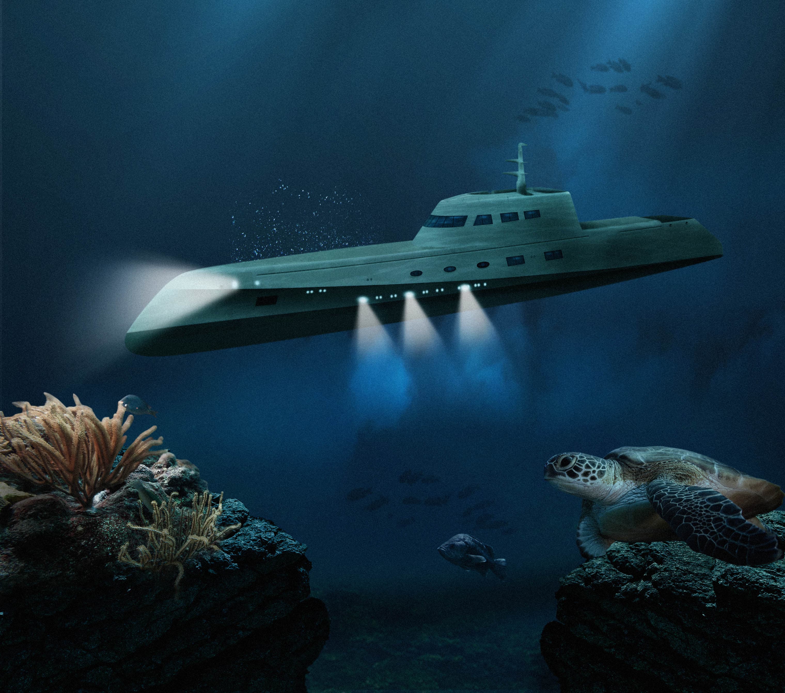 lovers Deep luxury submarine hotel