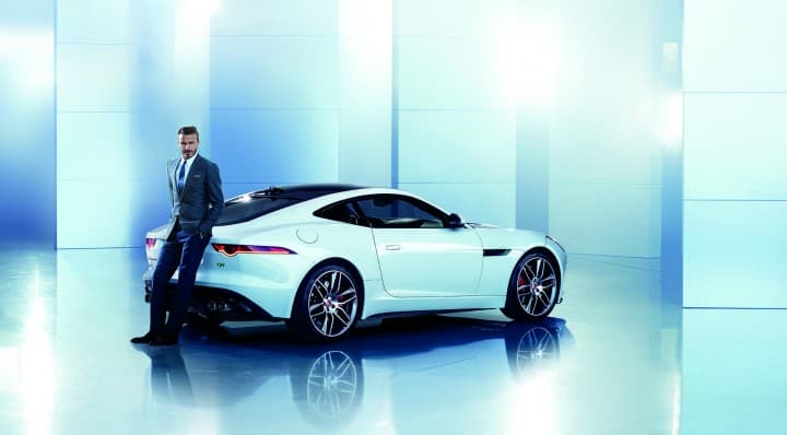David Beckham teams up with Jaguar
